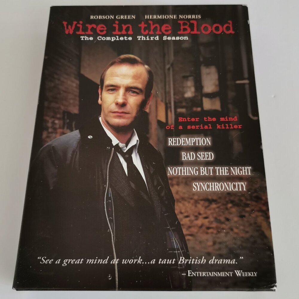 Wire in the Blood 3rd Season DVD Set Robson Green Drama British TV BBC America
